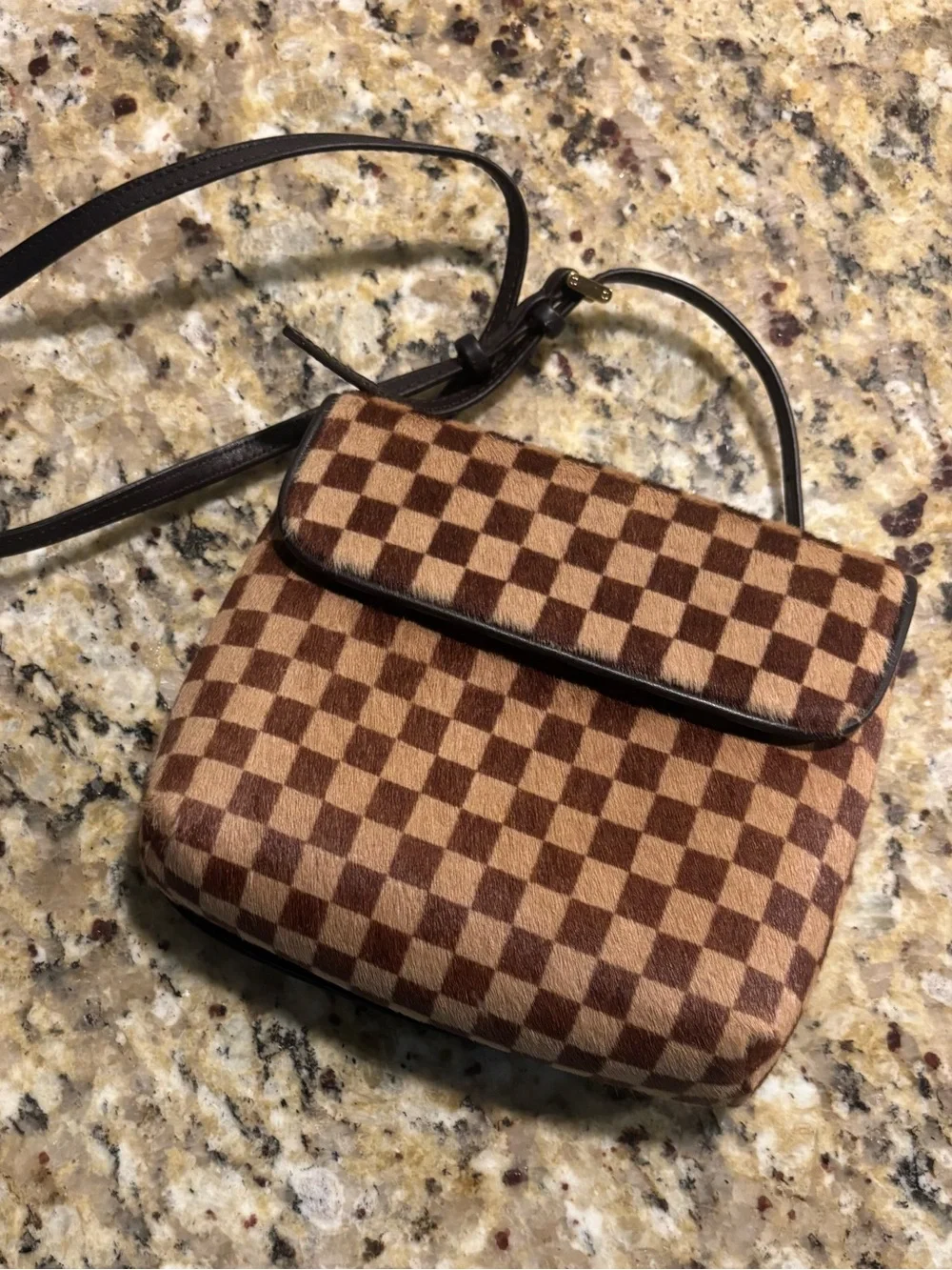 Louis Vuitton Damier Sauvage Gazelle shoulder bag